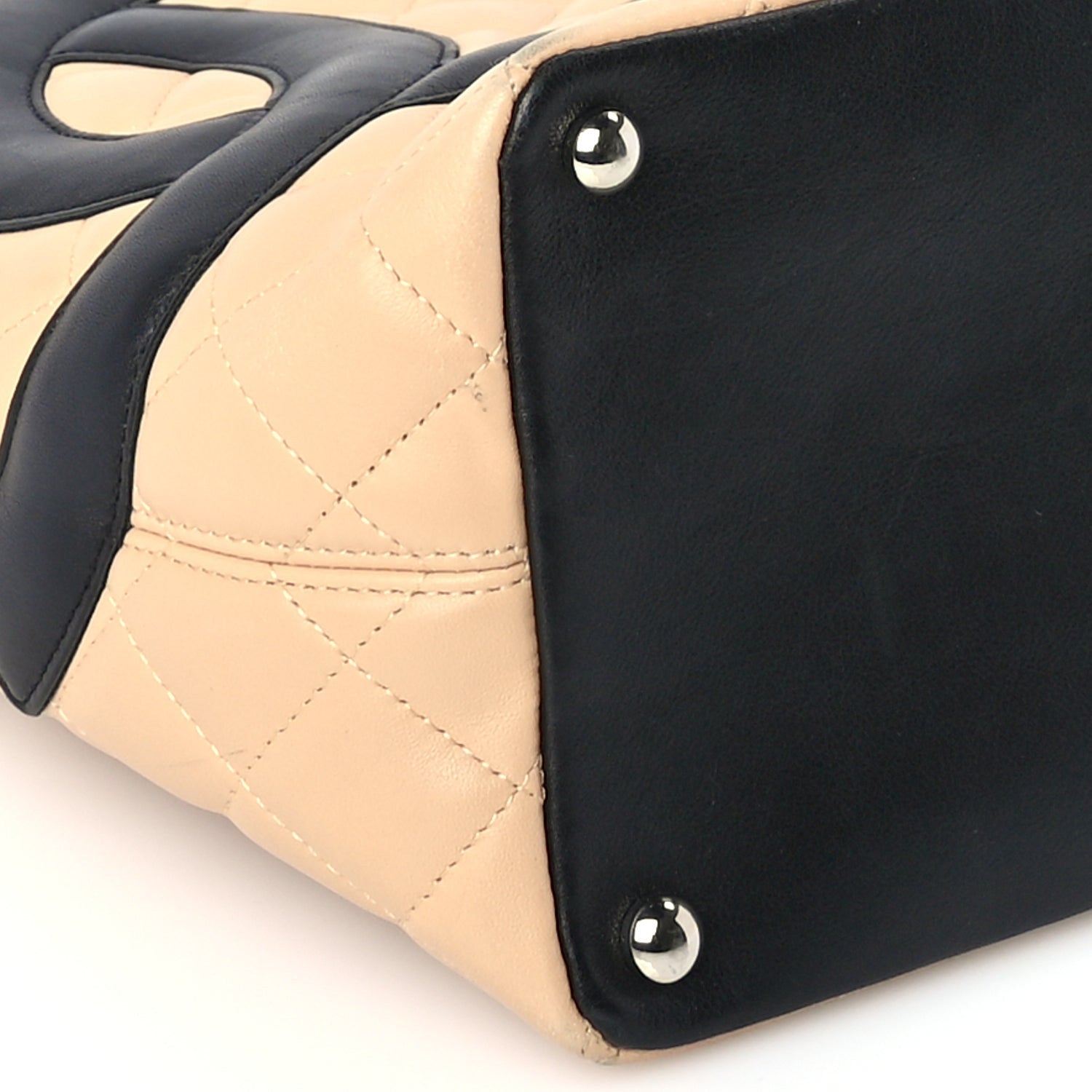 Chanel Calfskin Quilted Medium Cambon Tote 18 of 21