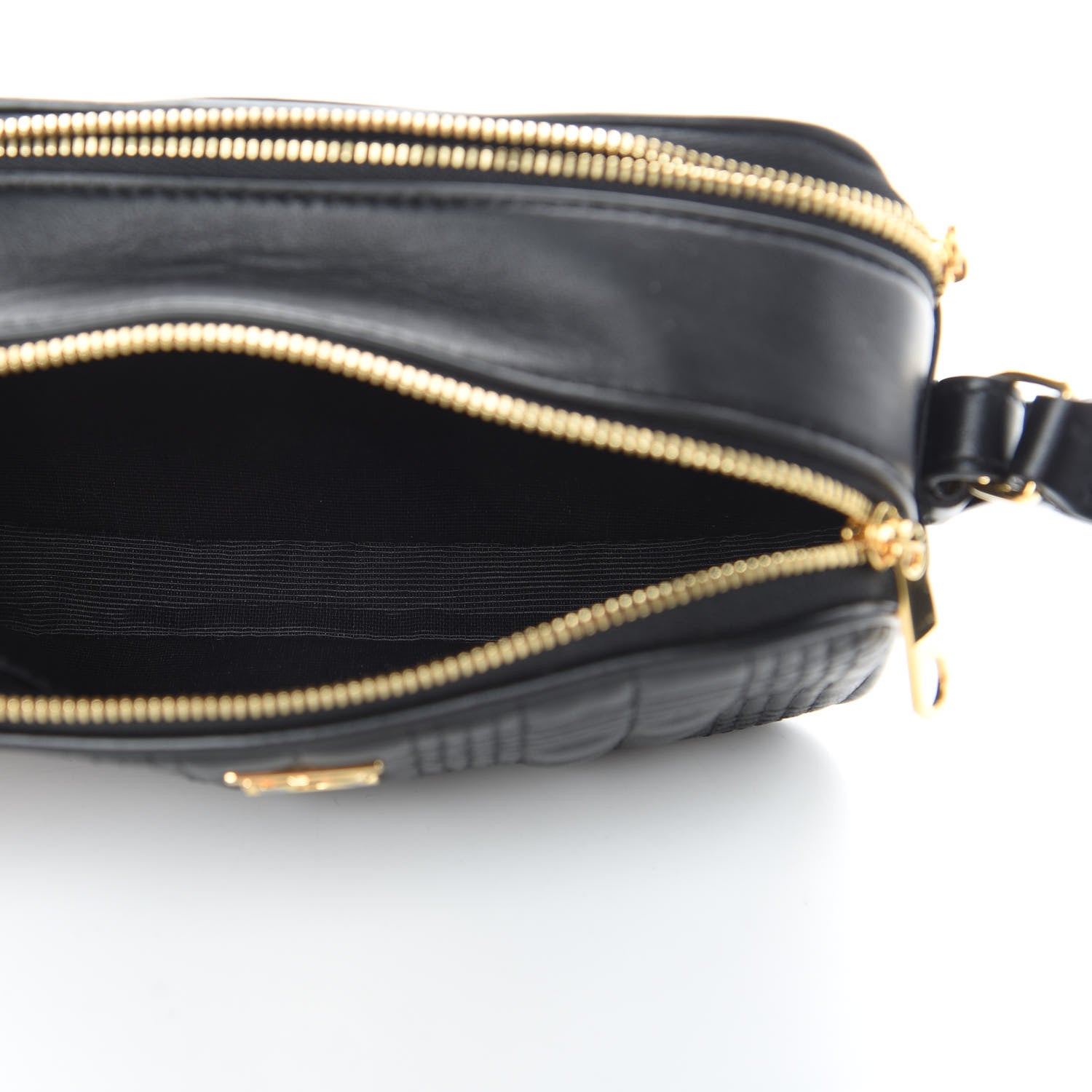 Burberry Lambskin Quilted Mini Camera Bag Black 6 of 15