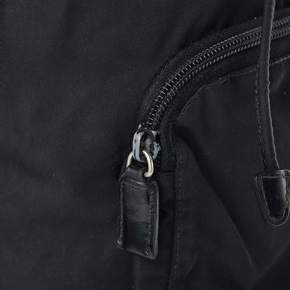 Prada Tessuto Nylon Vela Cinch Backpack Black 15 of 16