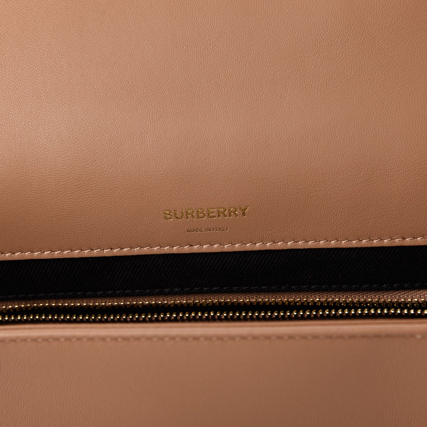 Burberry Lambskin Quilted Medium Lola Bag Camel 8 of 10