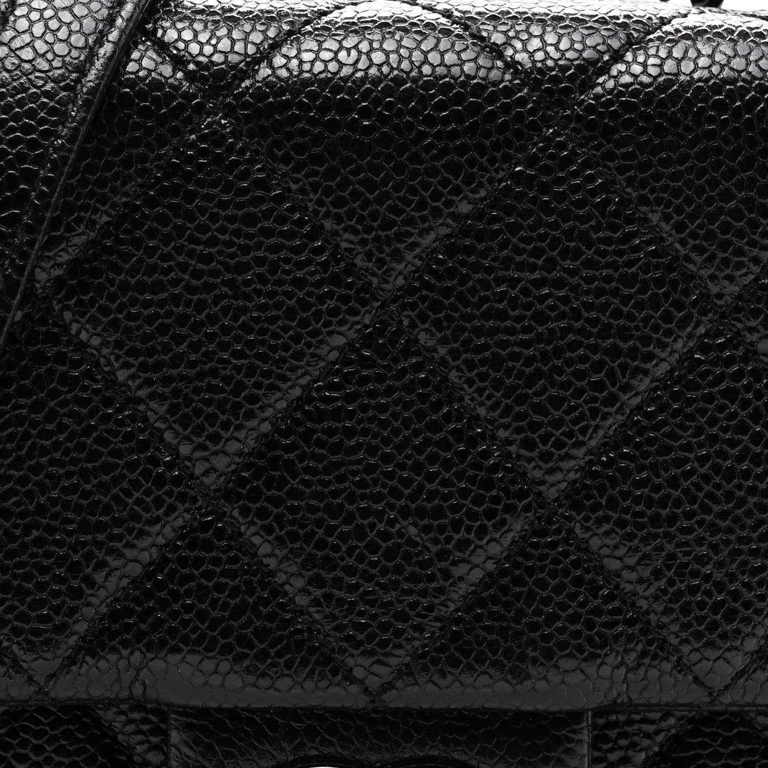 Chanel Caviar Quilted Incognito Mini Square Flap Black 8 of 10