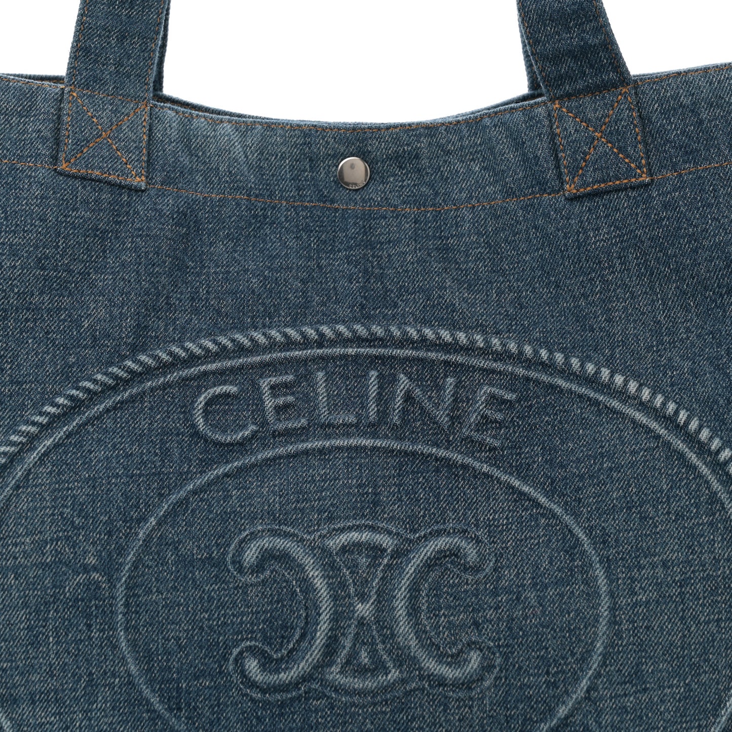 Denim Large Cabas Dark Union Wash