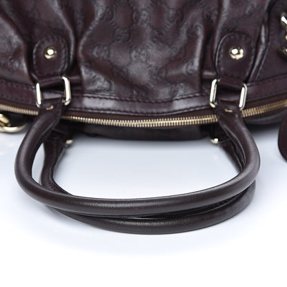 Gucci Guccissima Medium Sukey Boston Chocolate 12 of 15