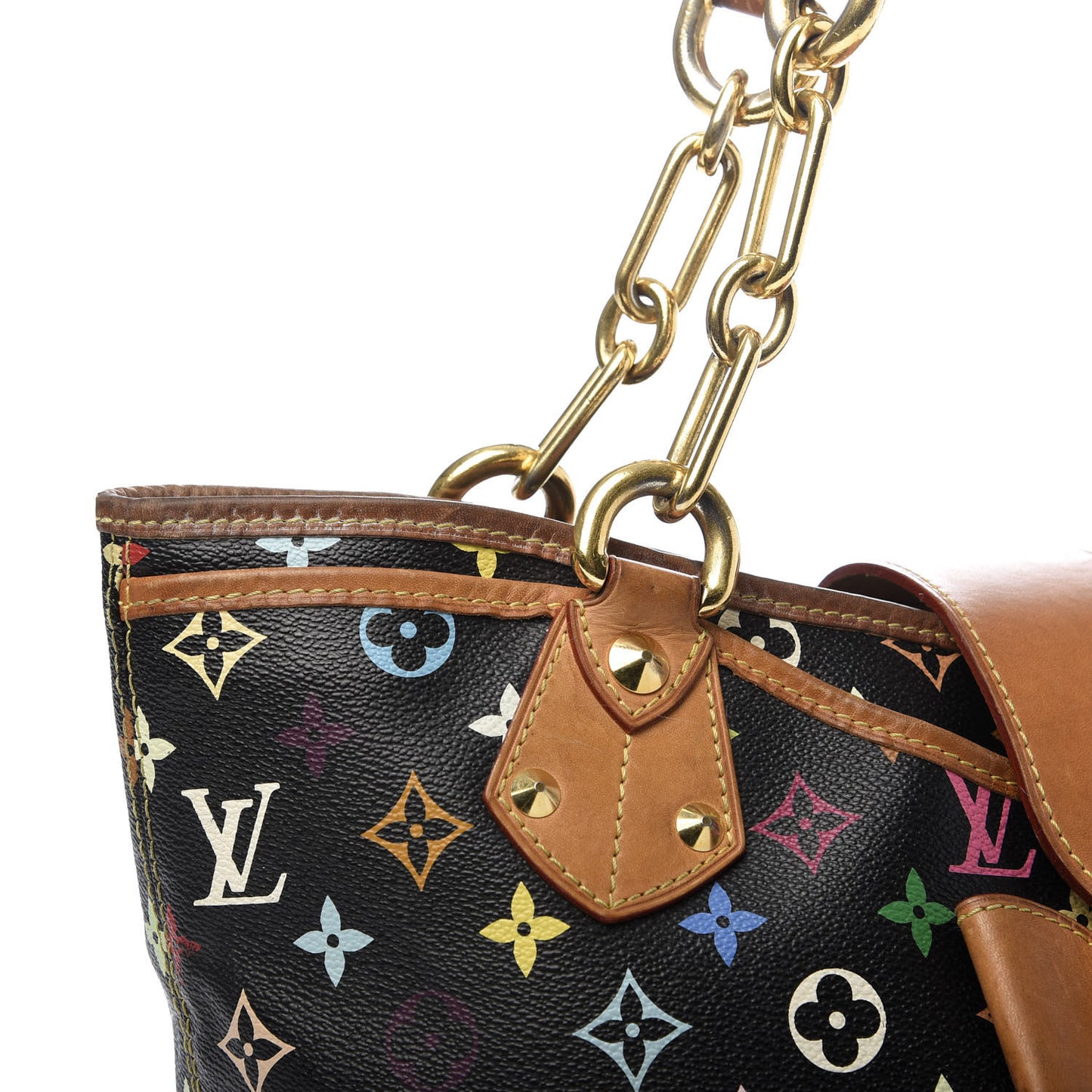 Monogram Multicolor Annie GM Black