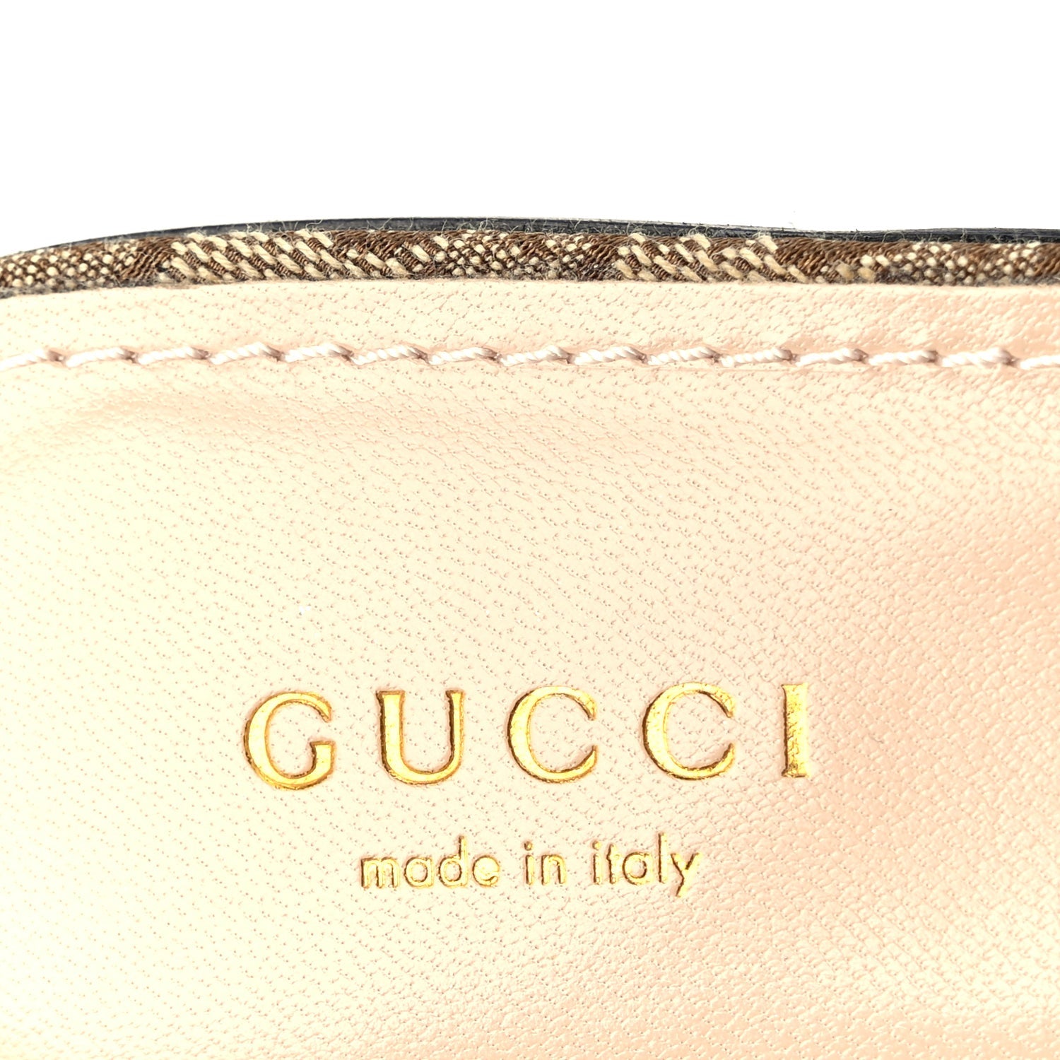 Gucci Monogram Horsebit Womens Slingback Ballet Flat 39  Beige Ebony Cocoa 8 of 8