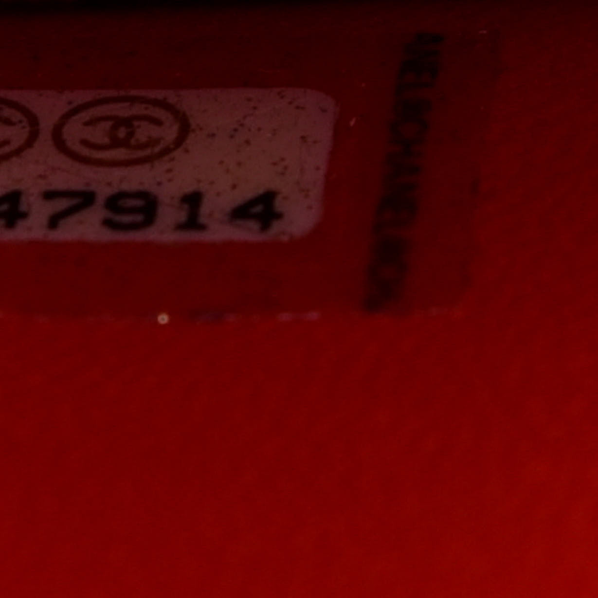 Chanel Perforated Lambskin Quilted Wallet On Chain WOC Red 16 of 23