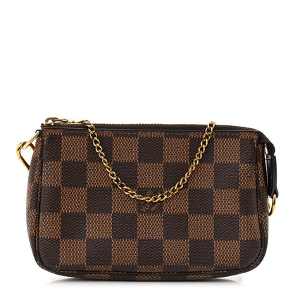 Louis Vuitton Damier Ebene Mini Pochette Accessories 1 of 7