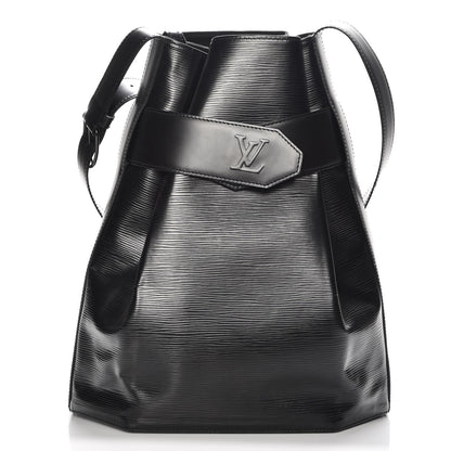 Louis Vuitton Epi Sac D'Epaule GM Black 1 of 11