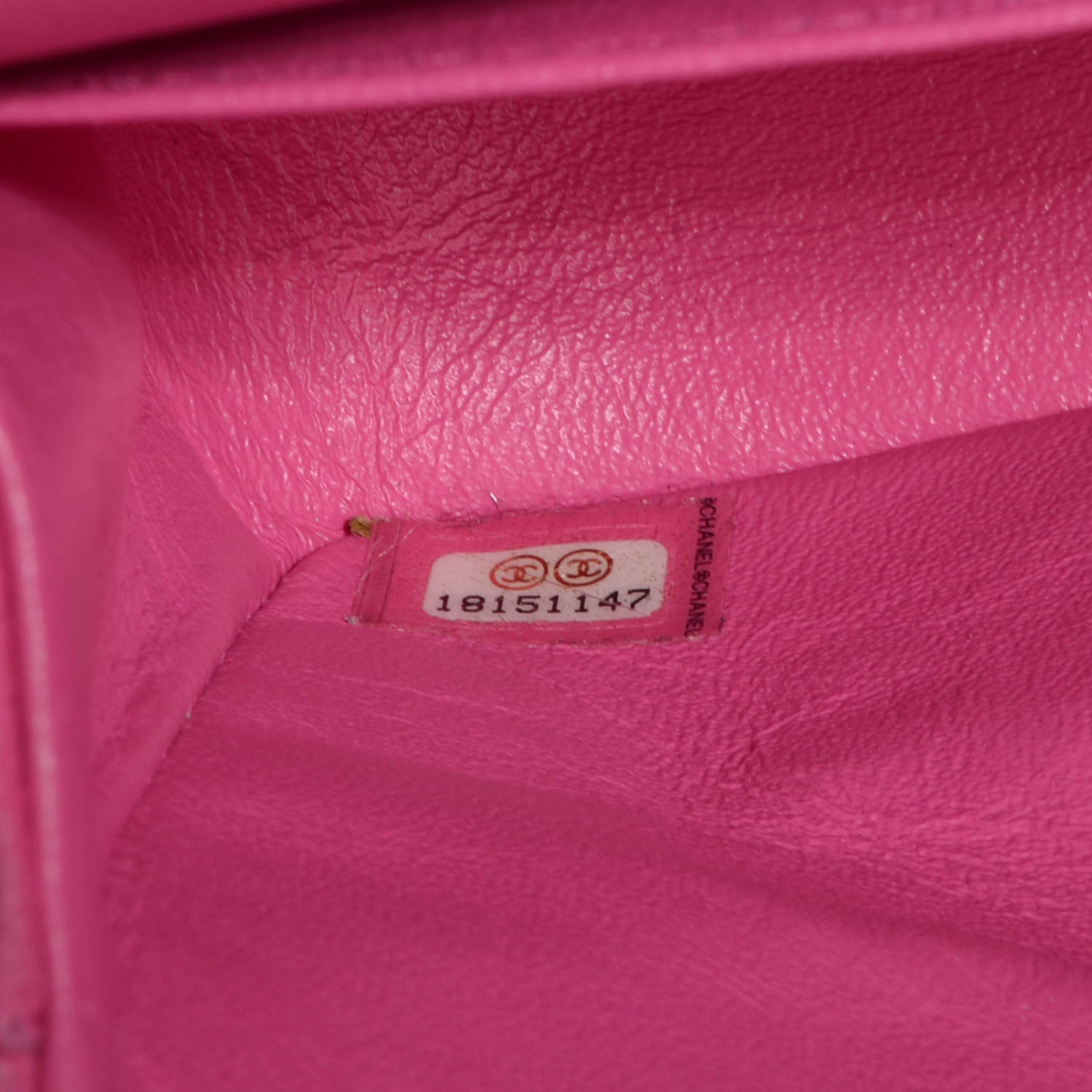 Chanel Iridescent Caviar Quilted Medium Double Flap Pink 7 of 8