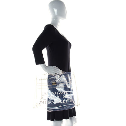 Hermes Vinyl Souvenir De L'Exposition Kelly Transparent 2 of 11