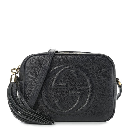 Gucci Pebbled Calfskin Small Soho Disco Bag Black 1 of 11