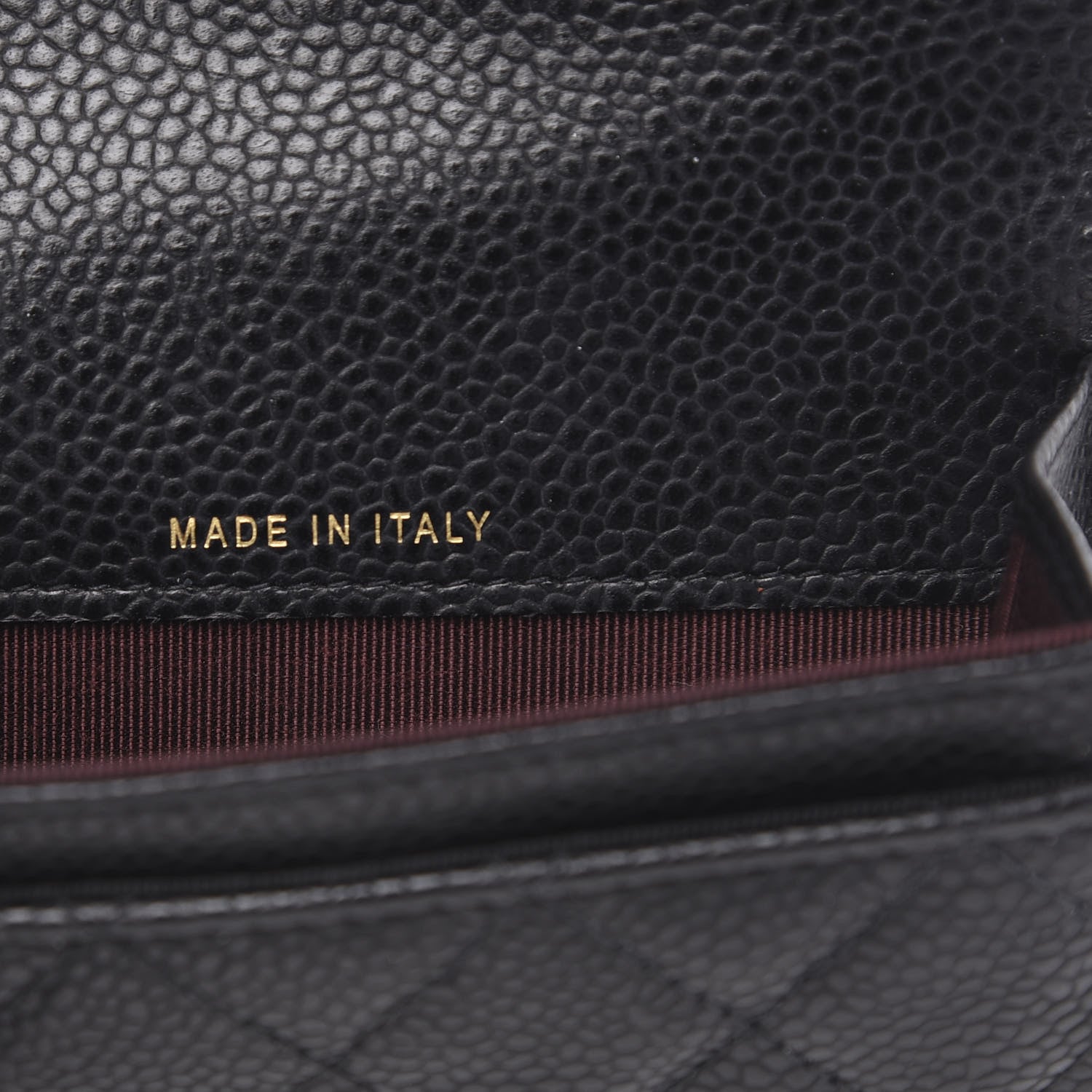 Chanel Caviar Quilted Flap Card Holder Wallet Black 7 of 9