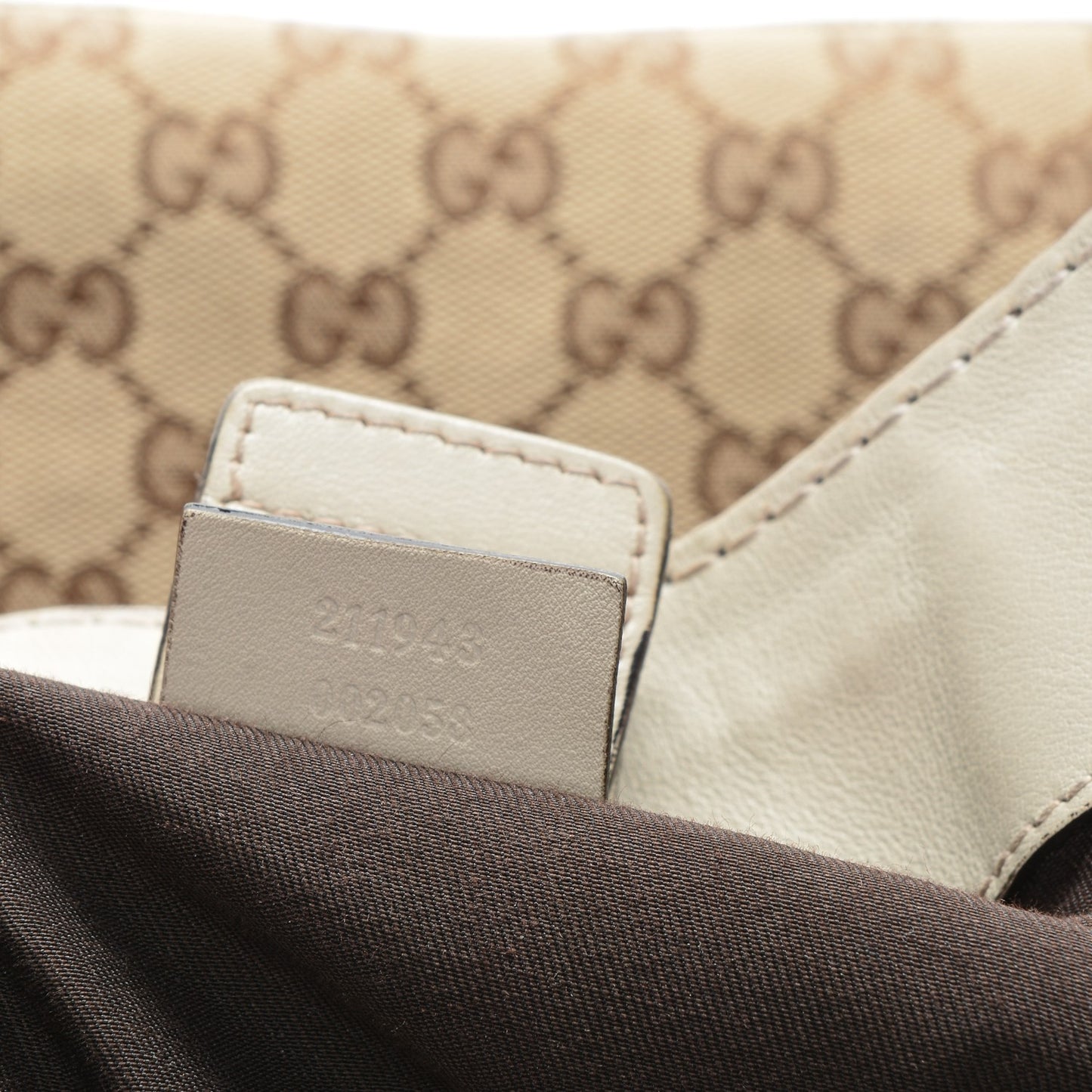 Monogram Large Sukey Tote Off White