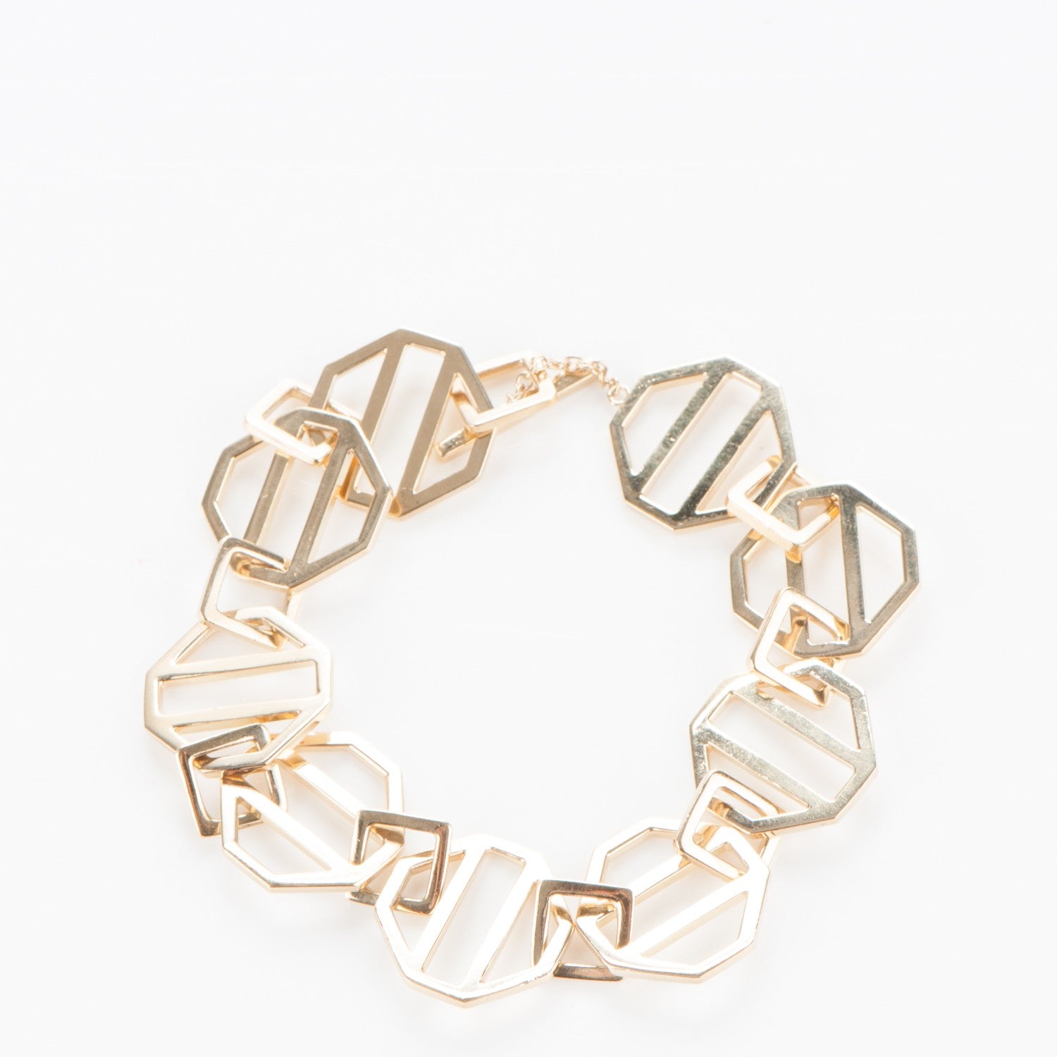 Tiffany 18K Yellow Gold Medium Zellige Link Bracelet 1 of 7