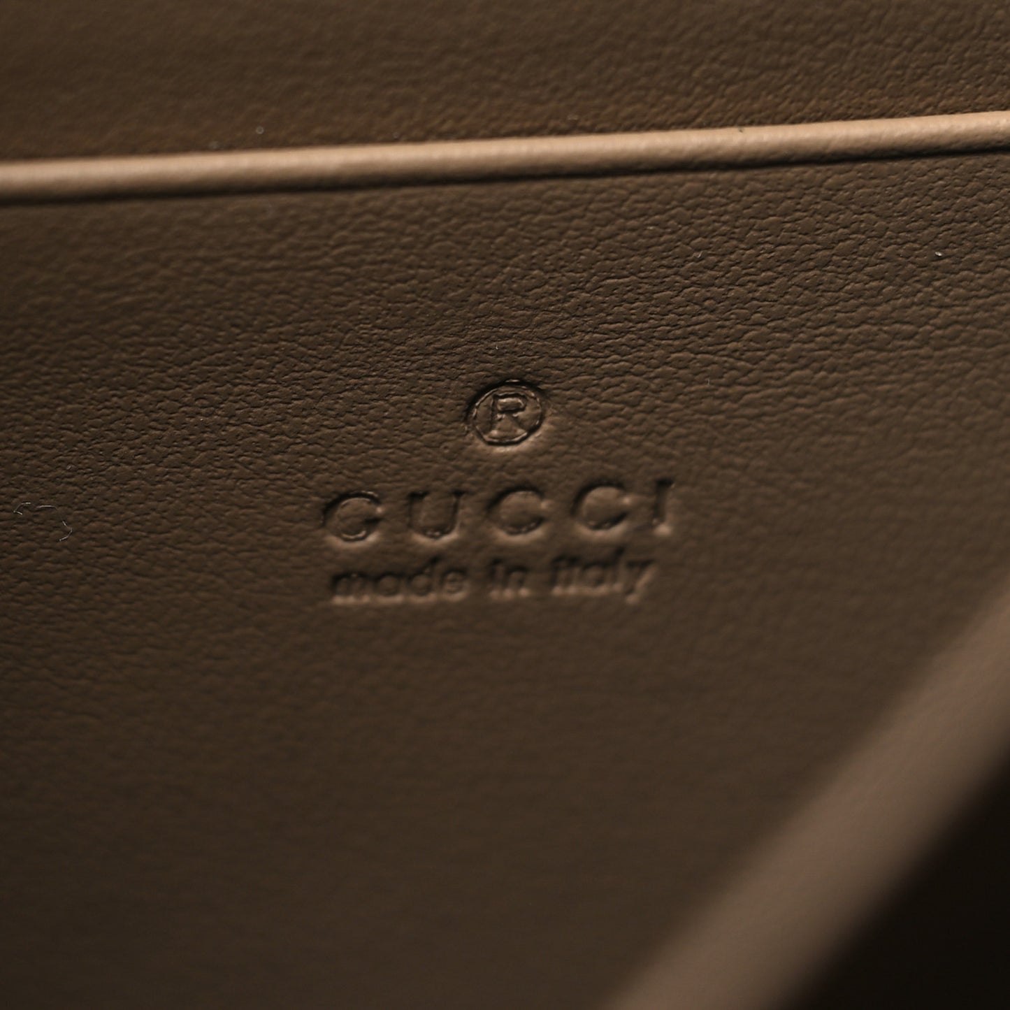 GG Supreme Monogram Mini Dionysus Chain Wallet Beige Taupe