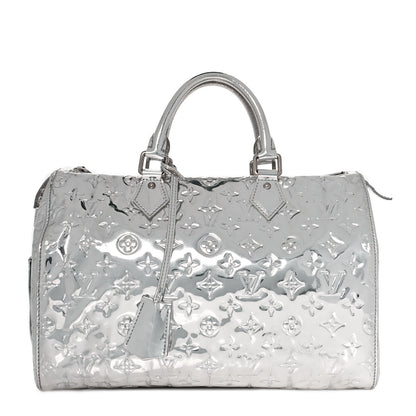 Louis Vuitton Monogram Miroir Speedy 30 Silver 1 of 8