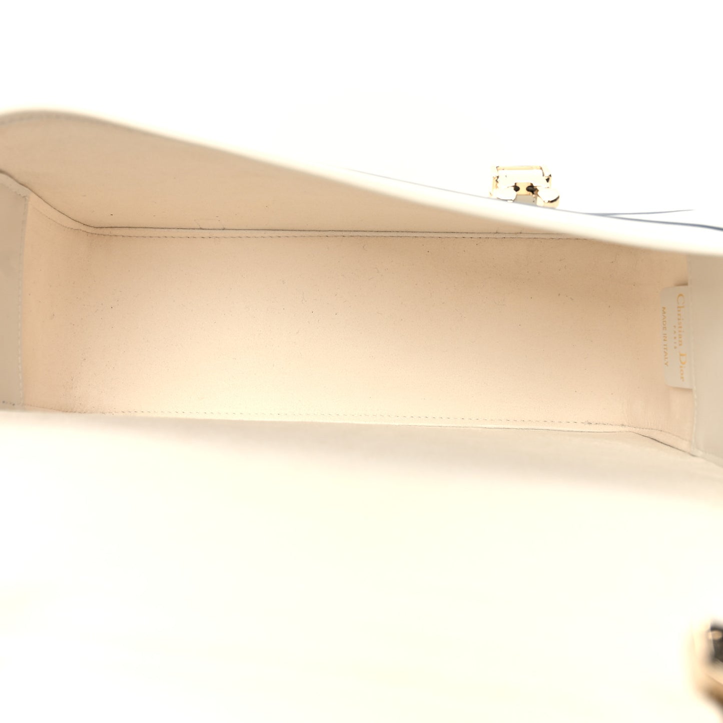 Smooth Calfskin Diorcamp Bag White Blue