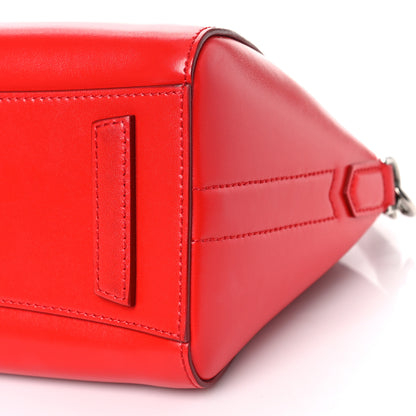 Givenchy Shiny Lord Calfskin Mini Antigona Red 8 of 10