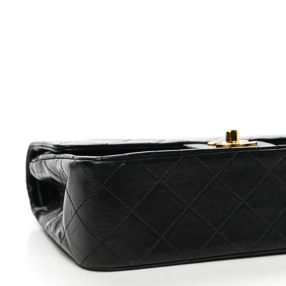 Chanel Lambskin Quilted Small Double Flap Black 9 of 11