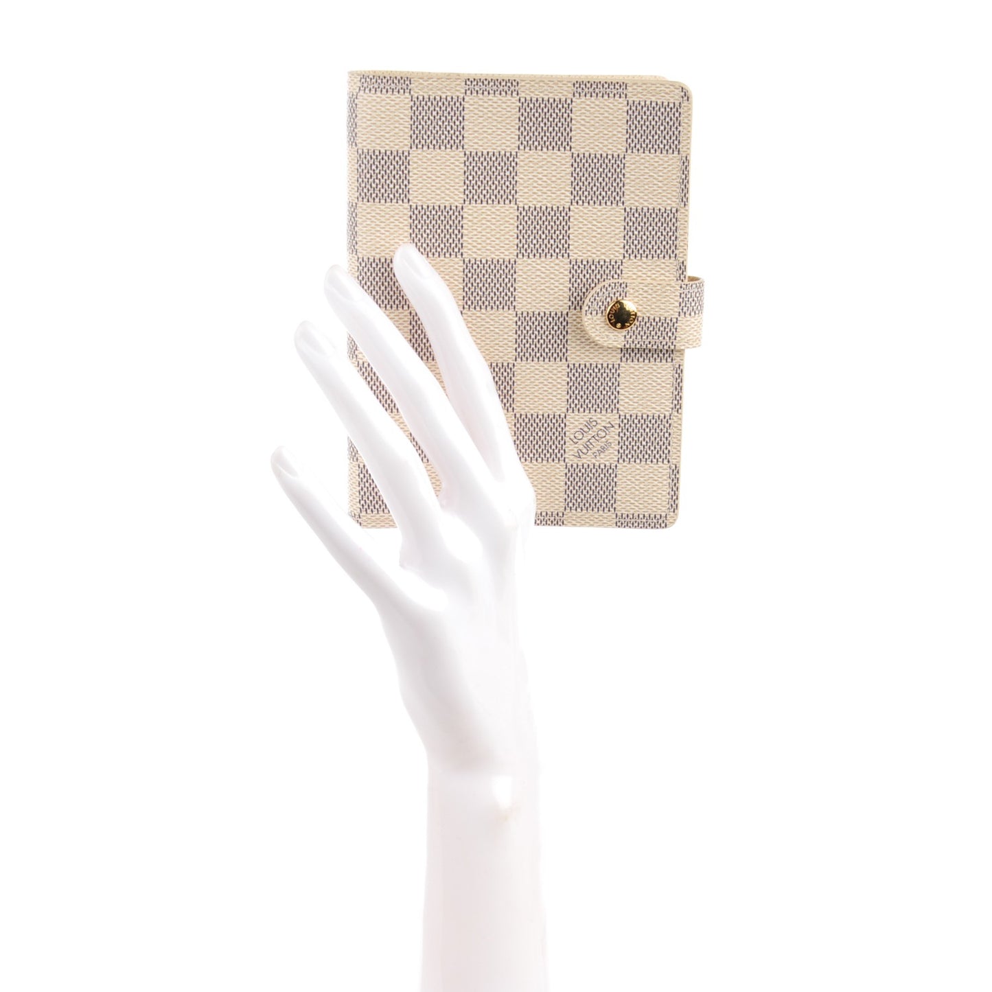 Damier Azur Small Ring Agenda Cover