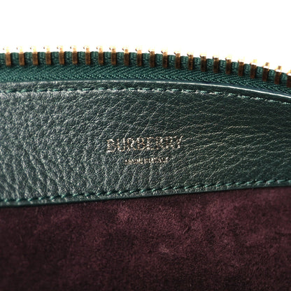 Burberry Grainy Calfskin Medium Knight Crossbody Bag Vine 5 of 9