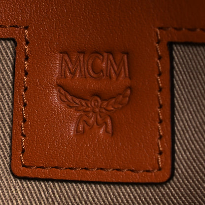 MCM Visetos Anna Tote Cognac 7 of 11