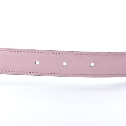 Hermes Epsom Swift 24mm Constance H Belt 85 Rose Sakura Etoupe 6 of 7