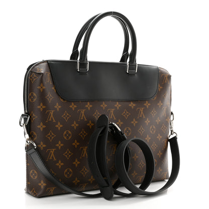 Louis Vuitton Monogram Macassar Porte-Documents Jour 3 of 10