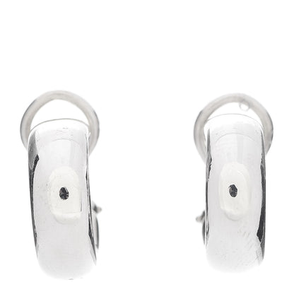 Tiffany Sterling Silver Polished Hoop Earrings 1 of 4