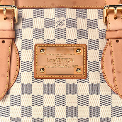 Louis Vuitton Damier Azur Hampstead MM 6 of 8