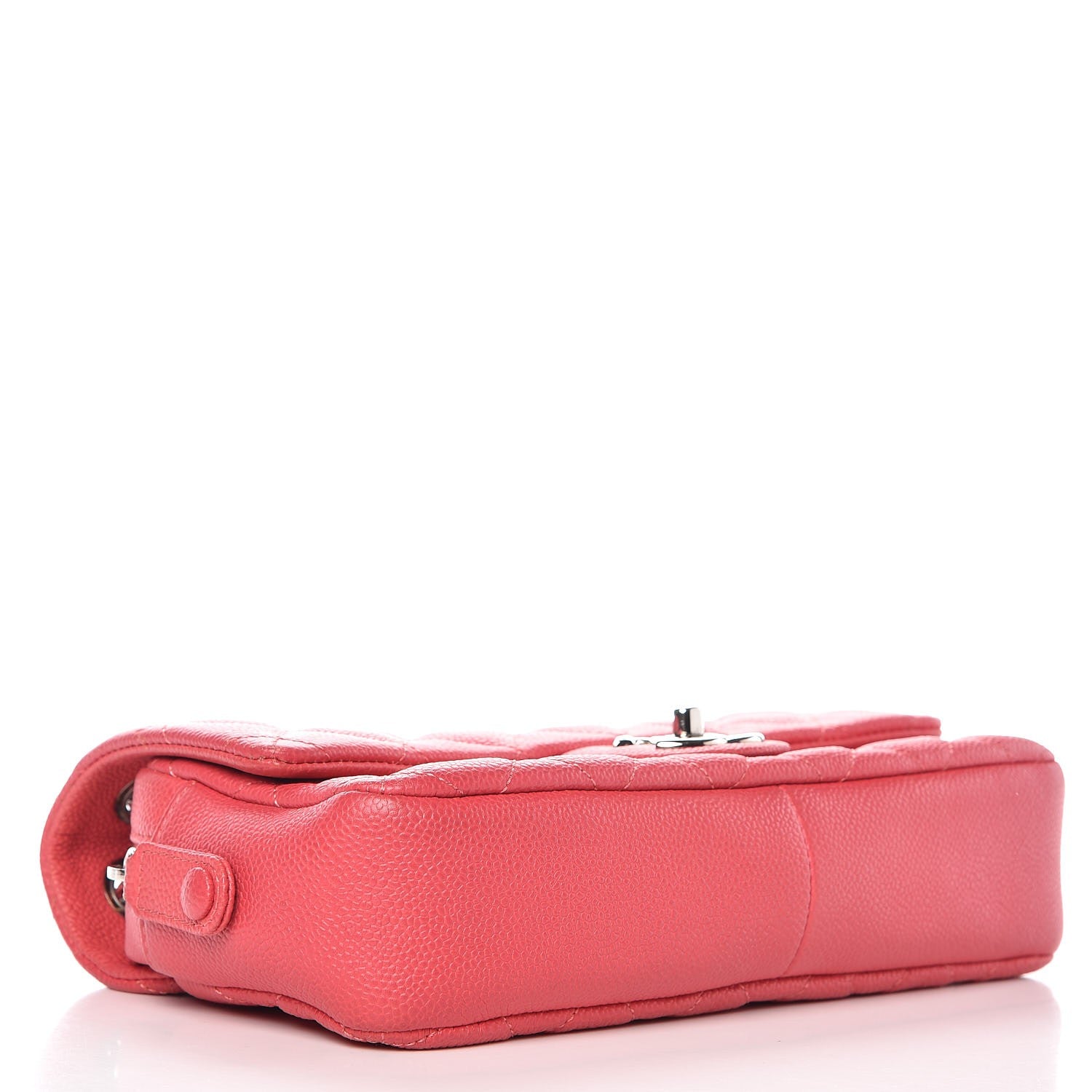 Chanel Caviar Quilted Medium Easy Flap Coral 3 of 7