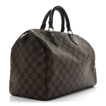 Louis Vuitton Damier Ebene Speedy 30 3 of 7