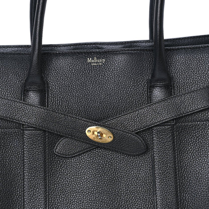 Mulberry Classic Grain Zipped Bayswater Black 6 of 7