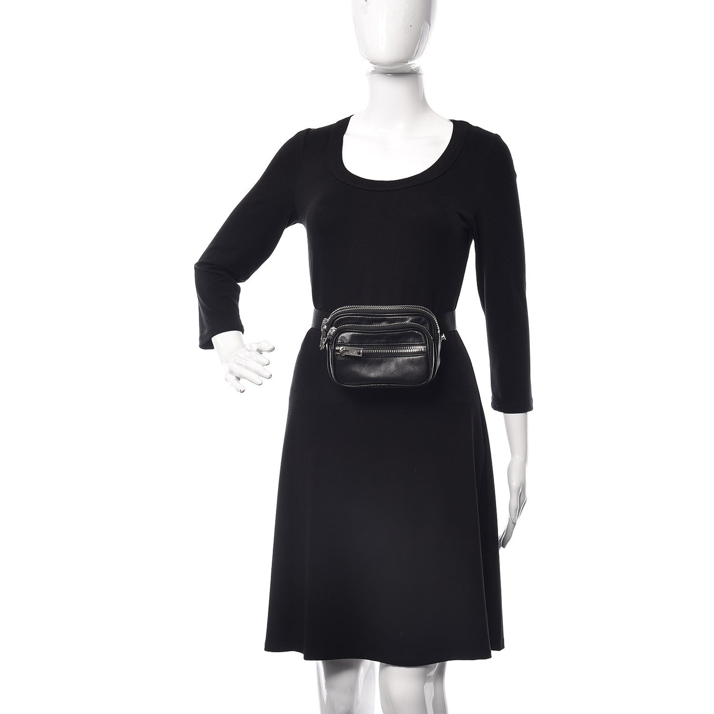 Lambskin Attica Belt Bag Black
