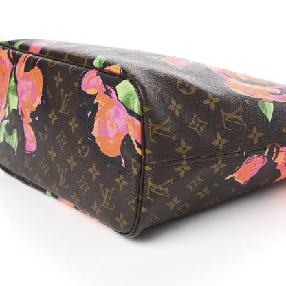 Louis Vuitton Monogram Roses Neverfull MM 11 of 12