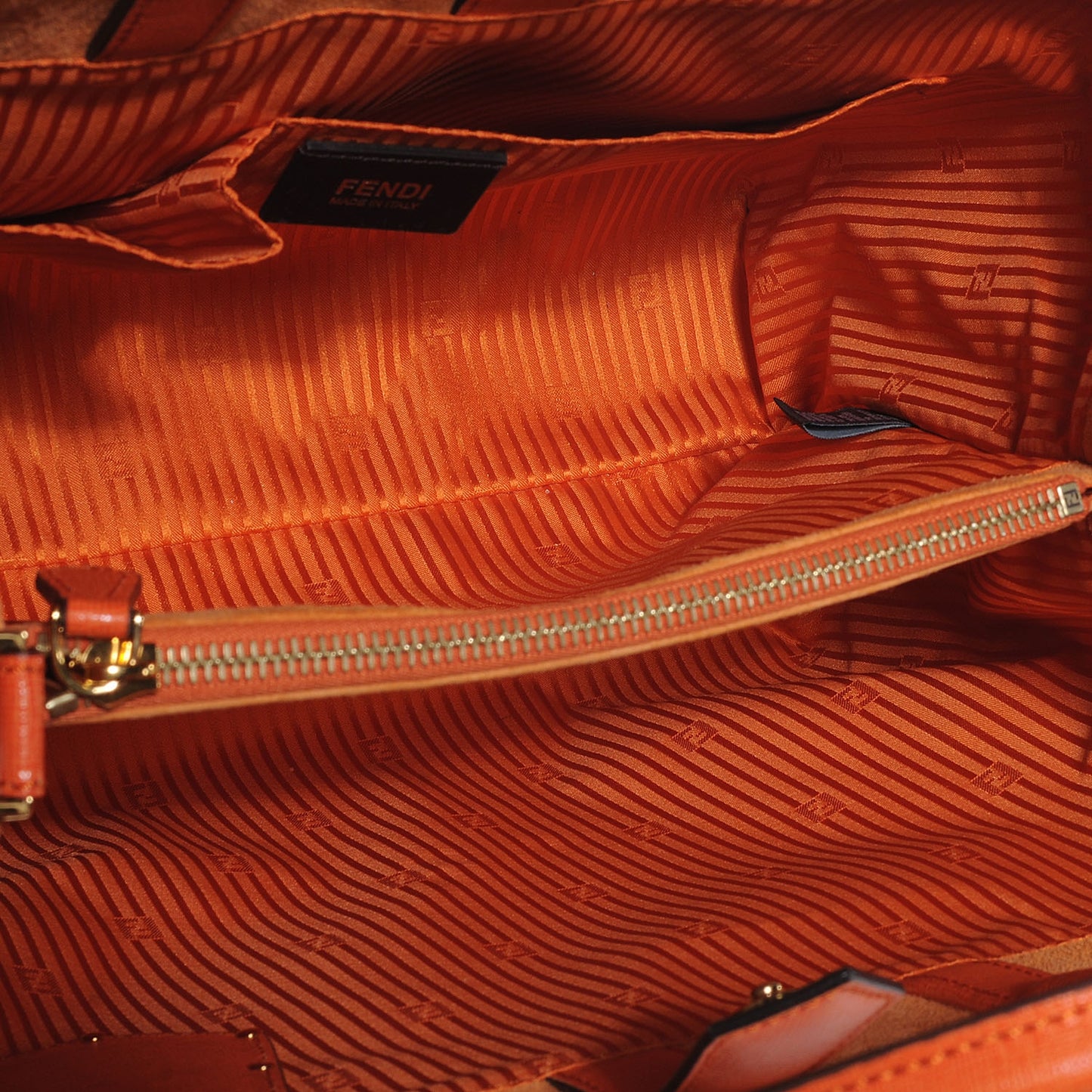Vitello Elite Regular 2Jours Tote Arancio