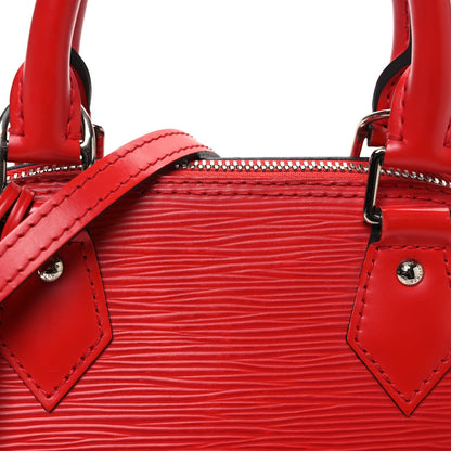 Louis Vuitton Epi Alma BB Carmine 7 of 7