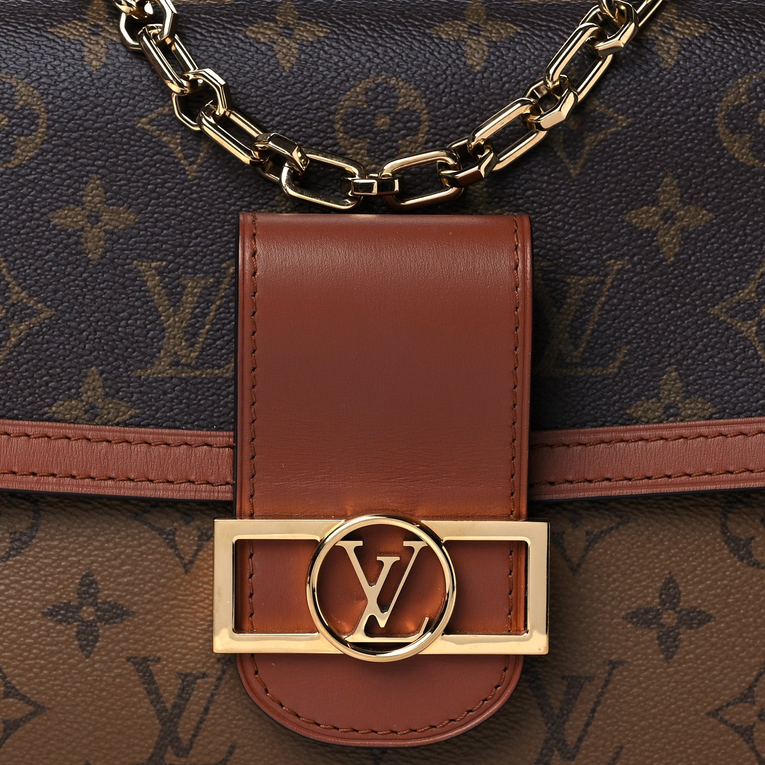 Louis Vuitton Reverse Monogram Dauphine MM 7 of 9