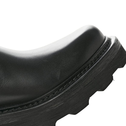 Louis Vuitton Calfskin Monogram Beaubourg Ankle Boots 39 Black 10 of 11