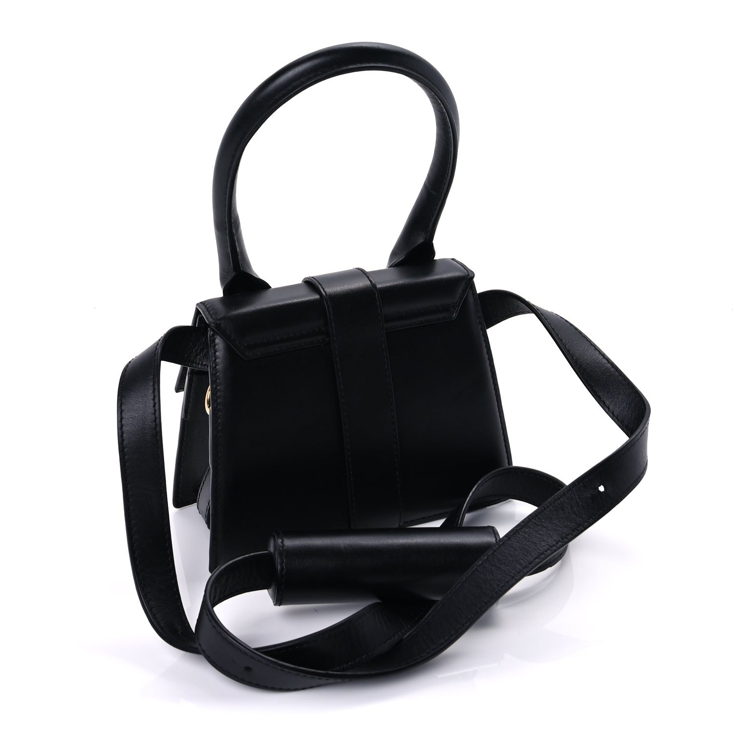 Jacquemus Smooth Calfskin Le Chiquito Montagne Moyen Black 2 of 7