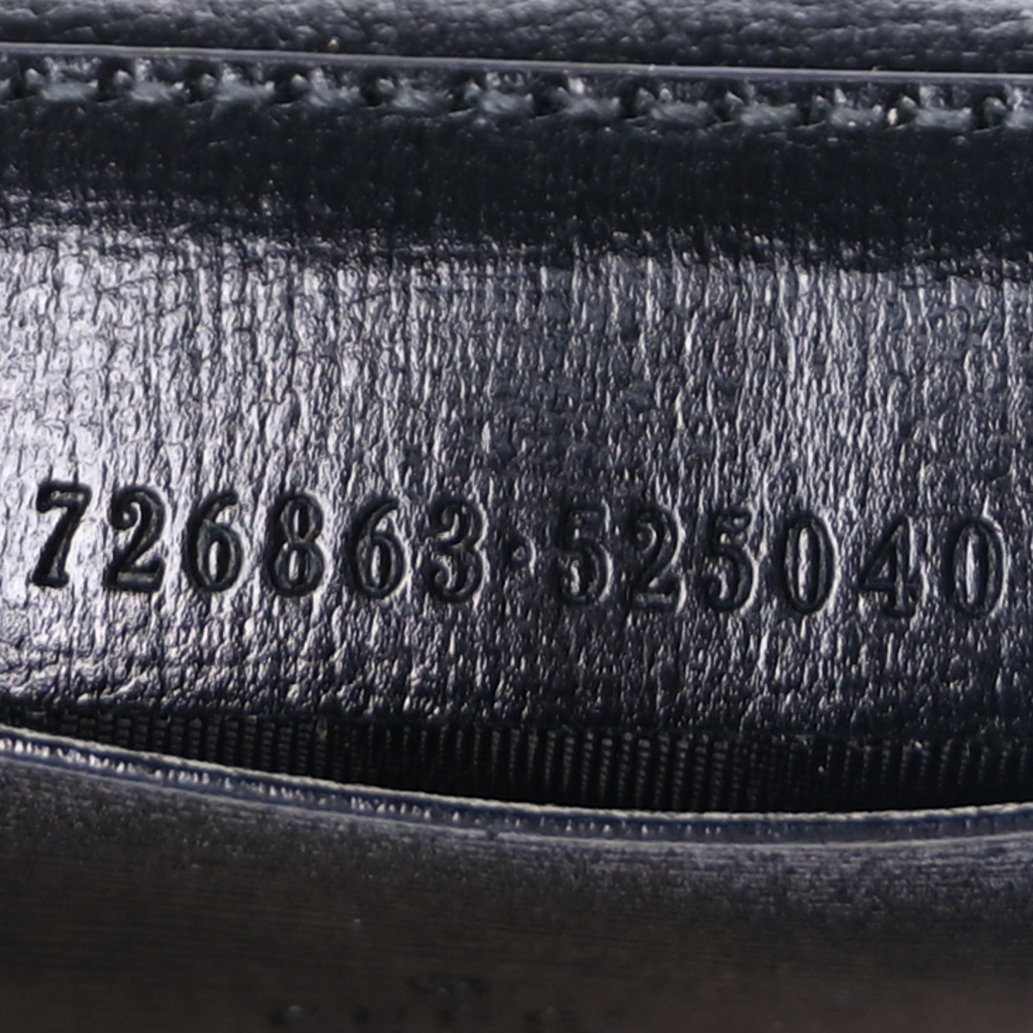Gucci Azalea Calfskin Web Monochrome Horsebit 1955 Wallet On Strap  Black 6 of 9