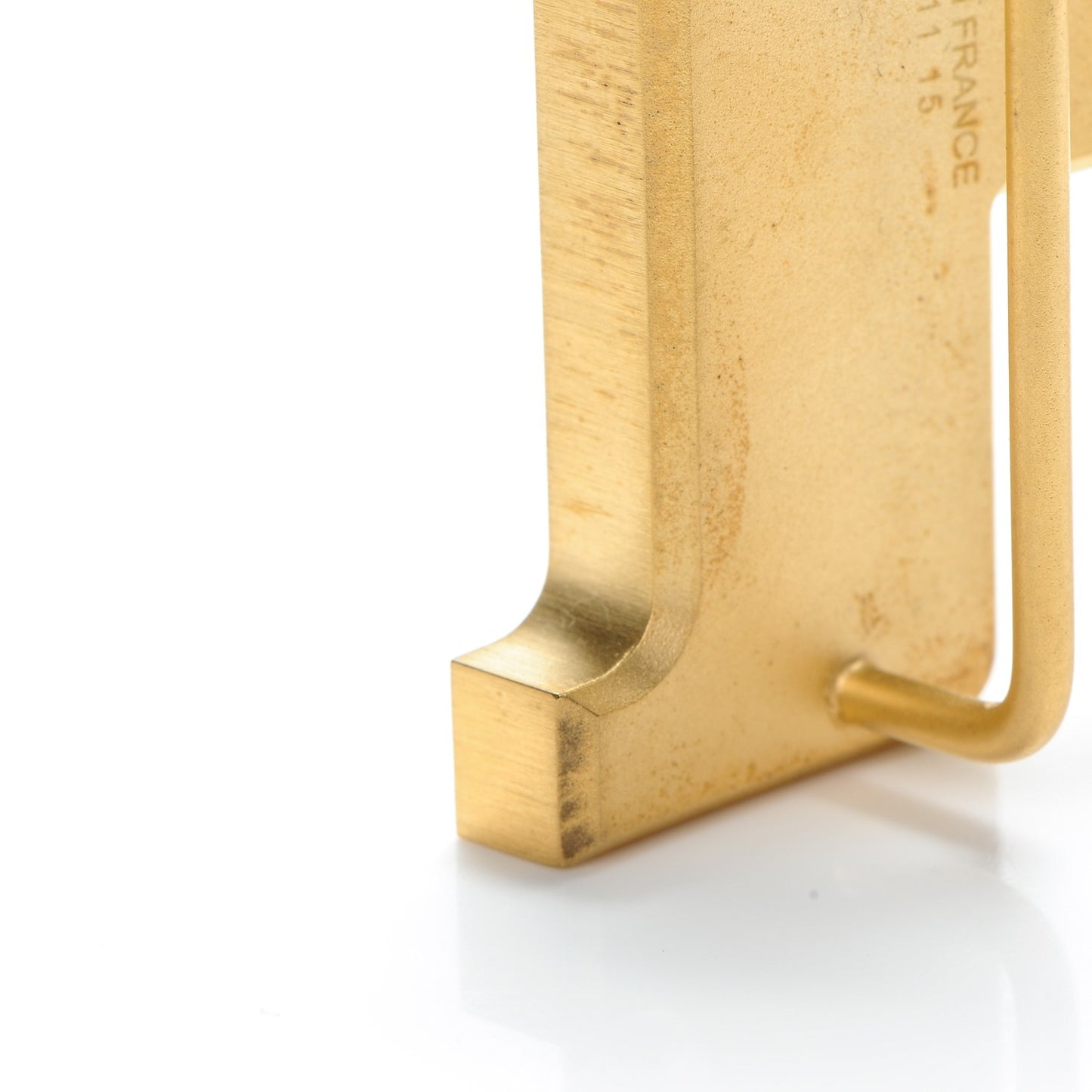 Brushed Gold 42mm Constance 2 H Belt Buckle
