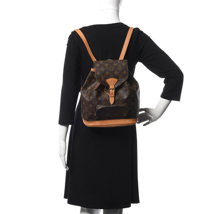 Louis Vuitton Monogram Montsouris MM Backpack 2 of 14