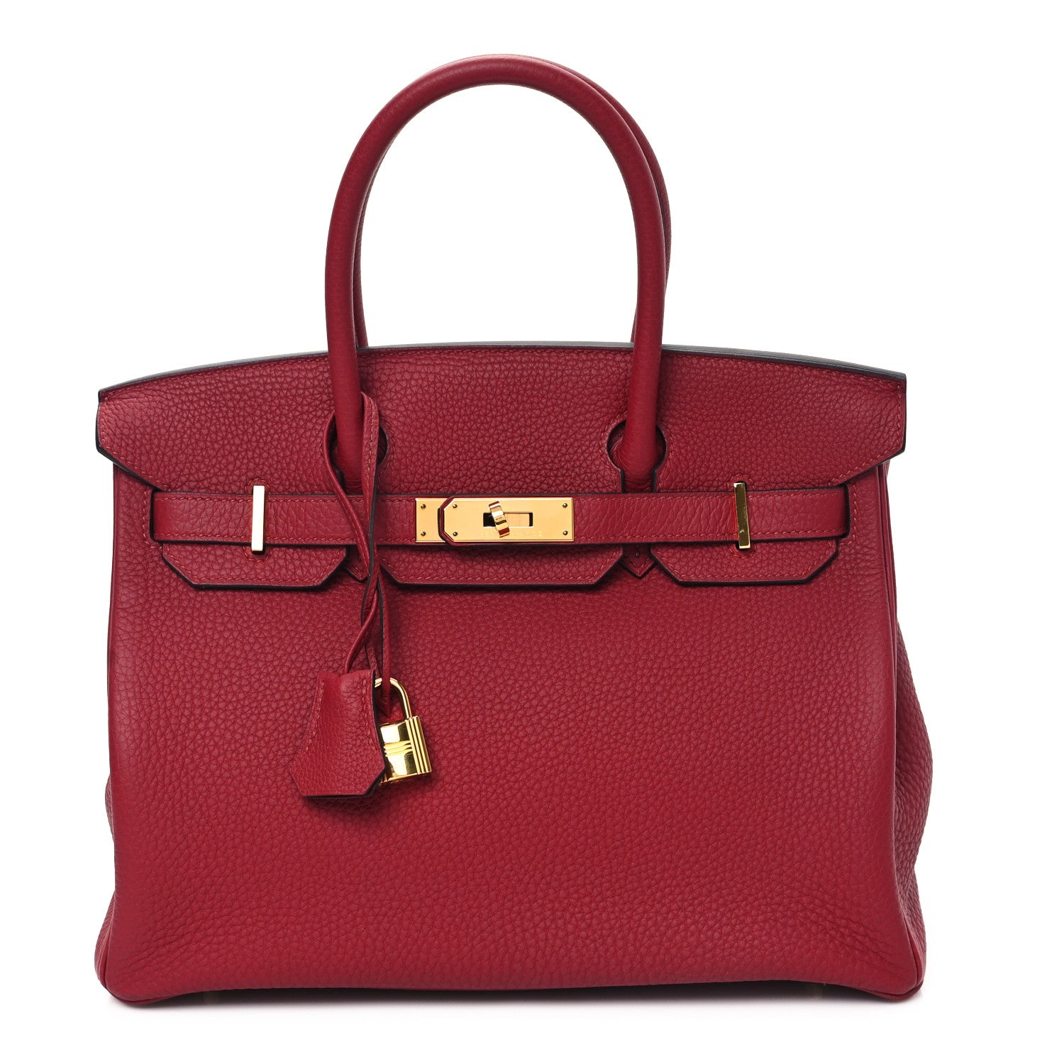 Hermes Togo Birkin 30 Rouge Grenat 1 of 12
