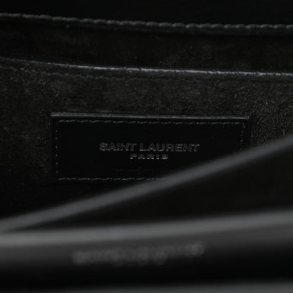 Saint Laurent Calfskin Medium Monogram Sunset Black 7 of 10