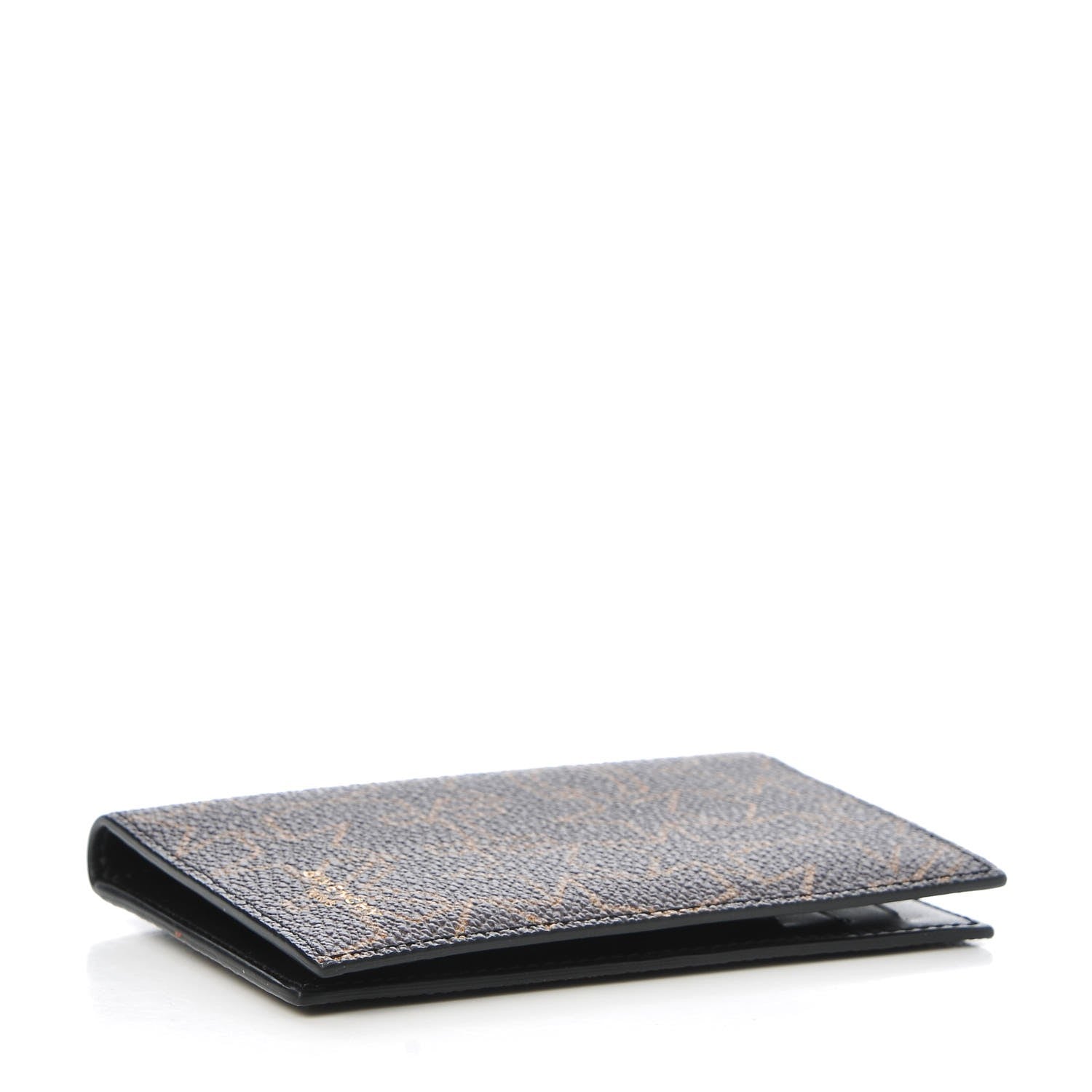 Givenchy Coated Canvas Star Folding Card Case Brown 4 of 10