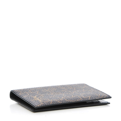 Givenchy Coated Canvas Star Folding Card Case Brown 4 of 10