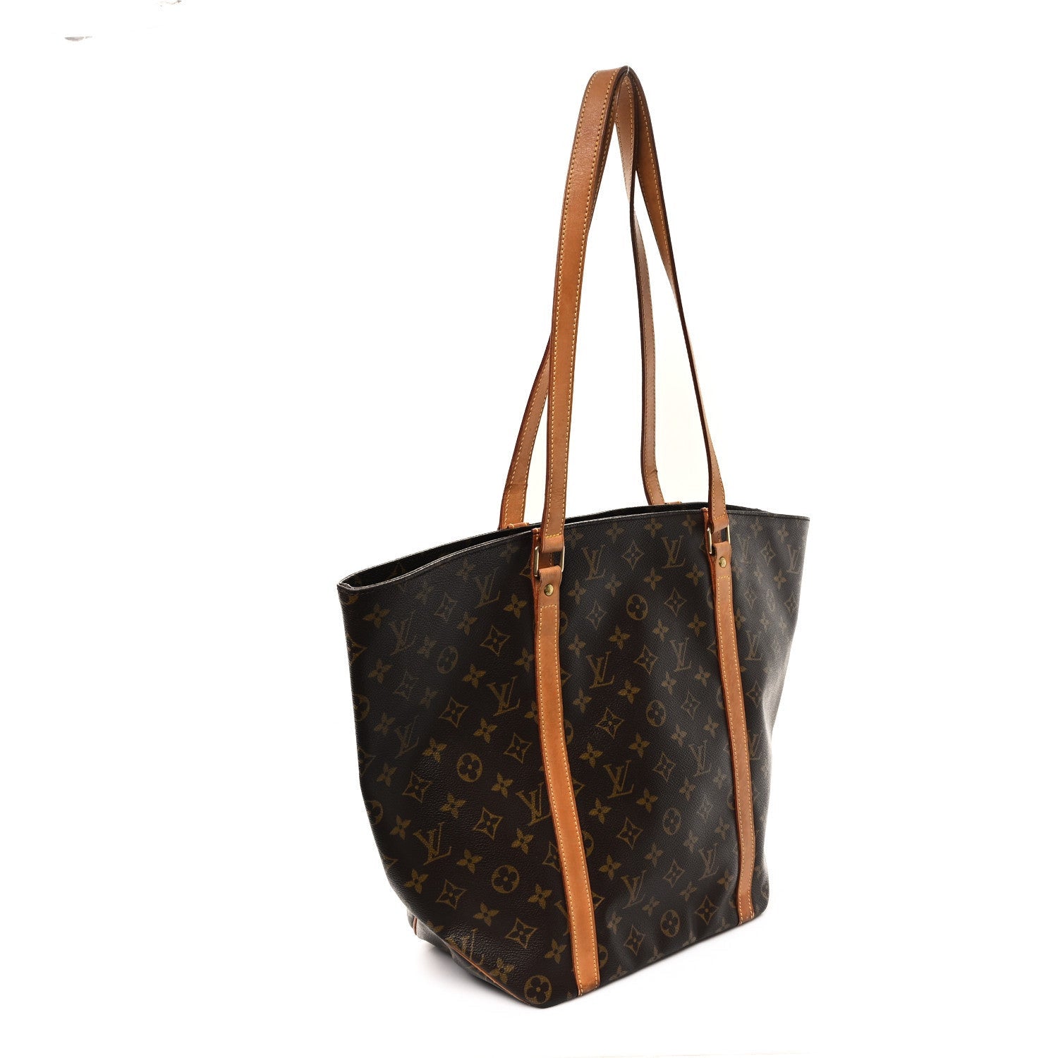 Louis Vuitton Monogram Sac Shopping Tote 3 of 7