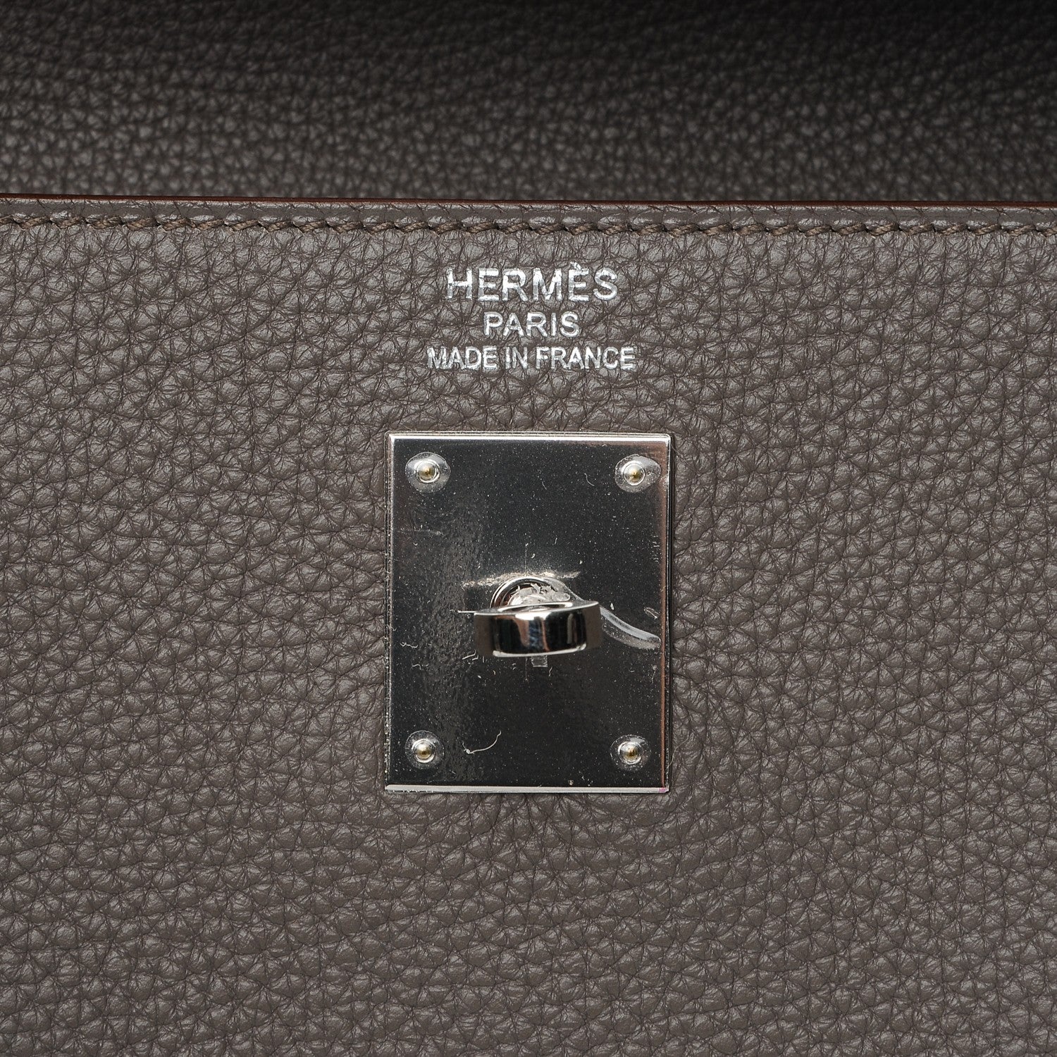 Hermes Togo Kelly Retourne 35 Etain 11 of 25