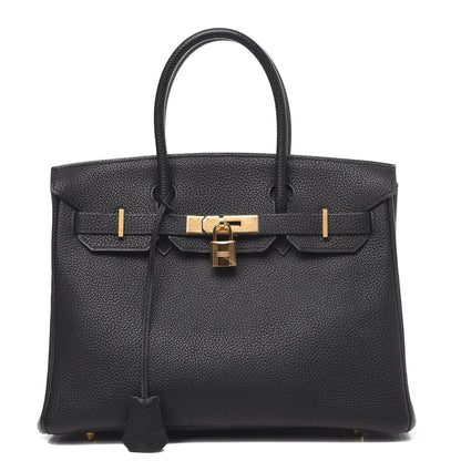Hermes Togo Birkin 30 Black 1 of 28